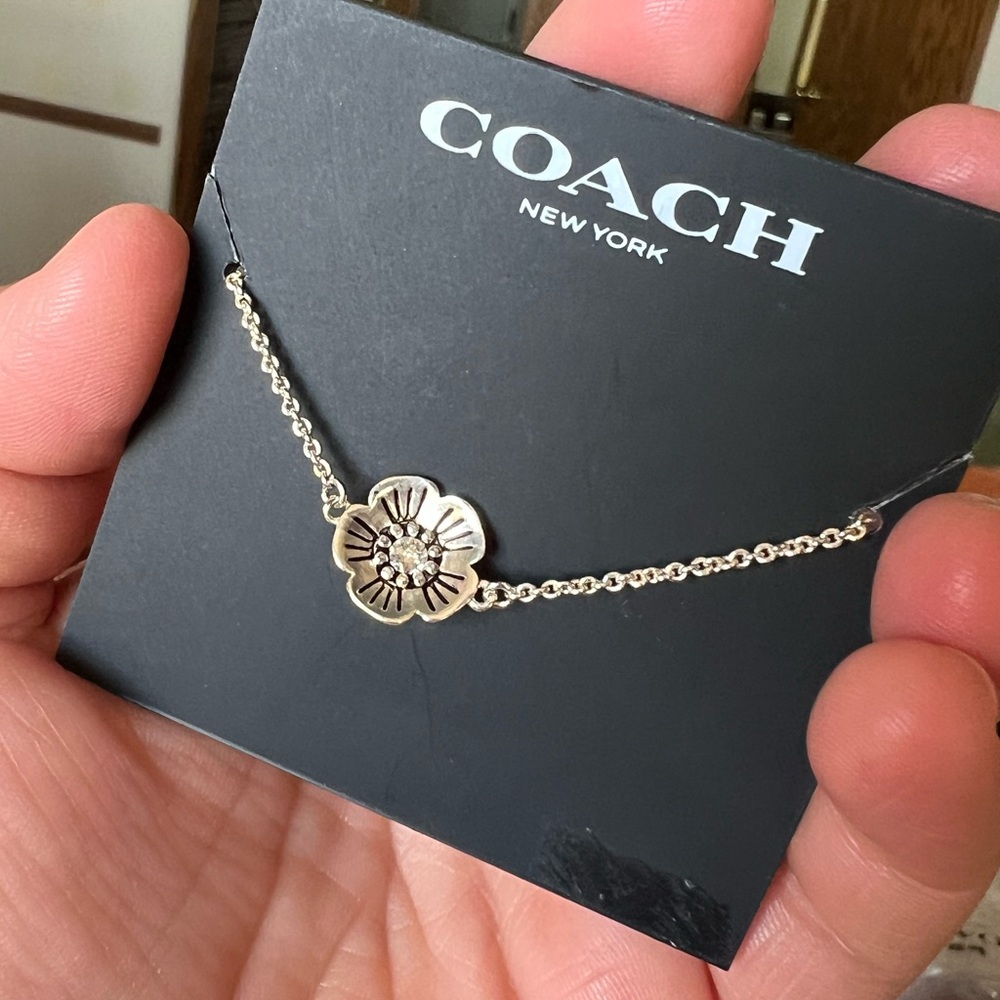 COACH Tea Rose Slider Bracelet